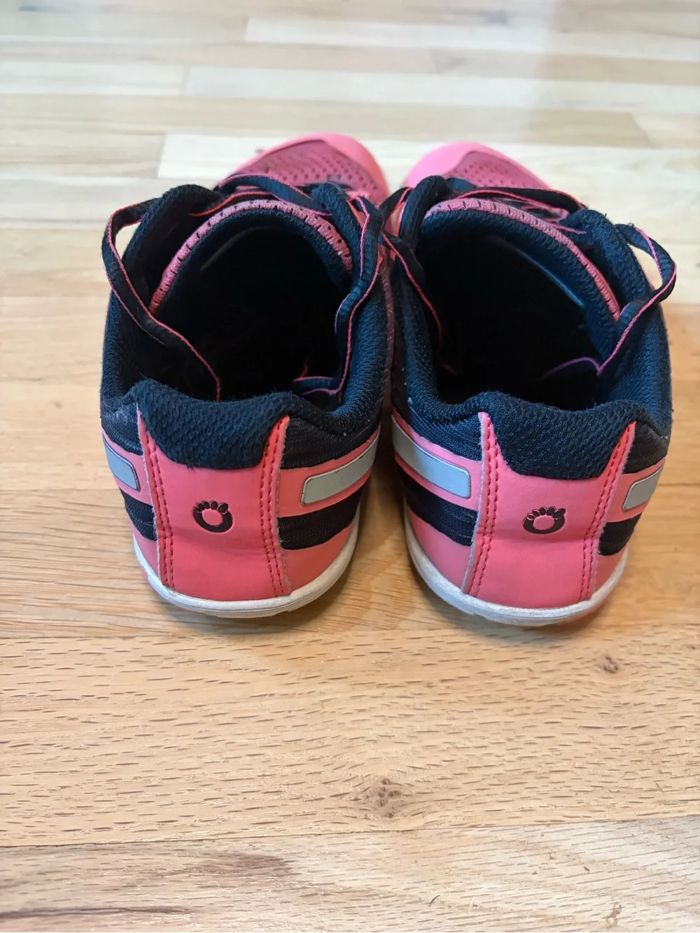 Women's Xero HFS Pink with Black Barefoot Running Shoes